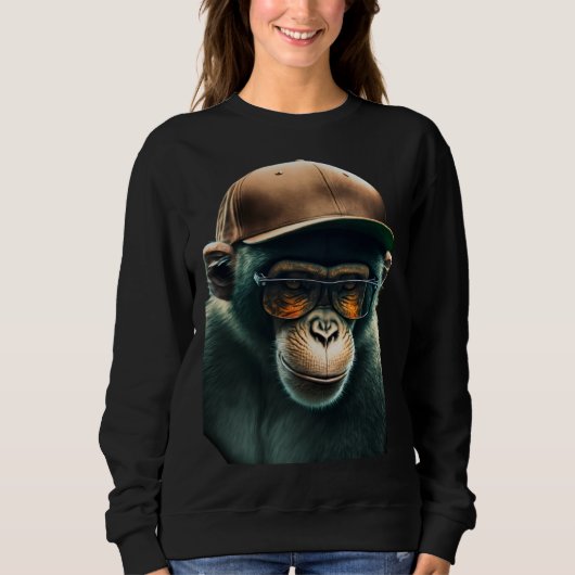 Cool Street Wear Chimp Trui (Voorkant)
