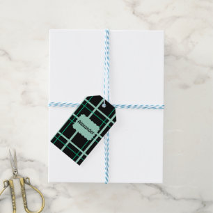 Cool Striped Patroon Cadeaulabel