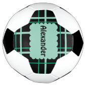Cool Striped Patroon Voetbal (Gedraaid)