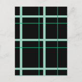 Cool Striped Pattern Briefkaart (Voorkant)