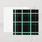 Cool Striped Pattern Card (Voorkant / Achterkant)