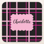 Cool Striped Pattern Kartonnen Onderzetters (Voorkant)