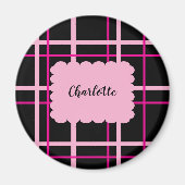 Cool Striped Pattern Magneet (Voorkant)