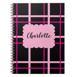 Cool Striped Pattern Notitieboek