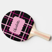 Cool Striped Pattern Tafeltennisbatje (Zijkant)