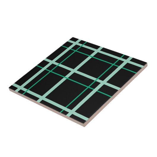 Cool Striped Pattern Tegeltje (Zijkant)