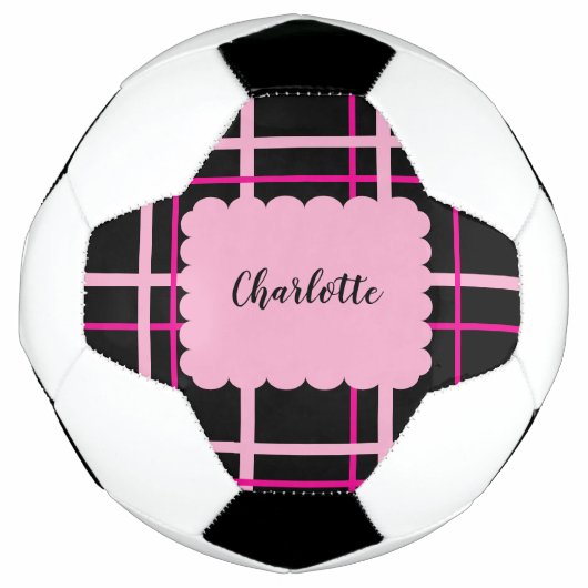 Cool Striped Pattern Voetbal (Voorkant)