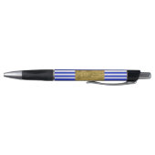 Cool Stripes Blue Geometric  Pen (Bodem)