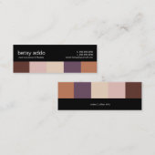 Cool Stripes mama Calling Cards Contactkaartje (Voorkant / Achterkant)