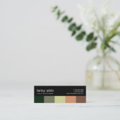 Cool Stripes mama Calling Cards Contactkaartje (Staand voorkant)