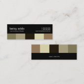 Cool Stripes mama Calling Cards Contactkaartje (Voorkant / Achterkant)