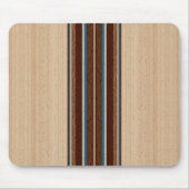 Cool Stylish Modern Hip Trendy Wood Grain Pattern Muismat (Voorkant)