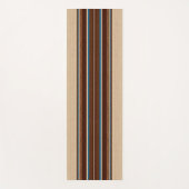 Cool Stylish Modern Hip Trendy Wood Grain Pattern Yogamat (Voorkant)