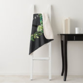 COOL SUCCULENT WREATH FOLIAGE WATERVERF MONOGRAM SHERPA DEKEN (In situ)