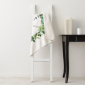 COOL SUCCULENT WREATH FOLIAGE WATERVERF MONOGRAM SHERPA DEKEN (In situ)