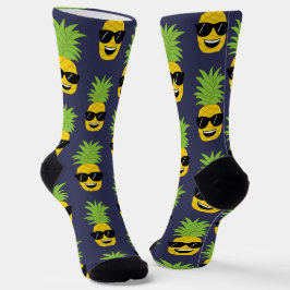 Cool Summer Ananas in Zonnebril Sokken