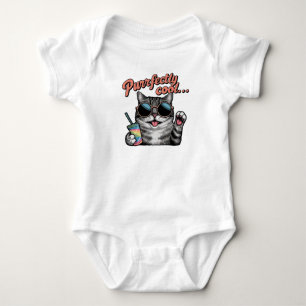 Cool Summer Cat Romper