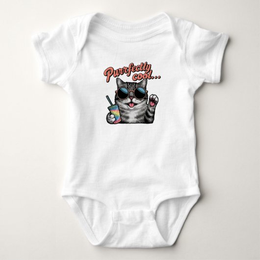 Cool Summer Cat Romper (Voorkant)