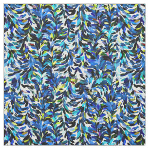 Cool Summer Colors Paint Splatter Patroon Stof