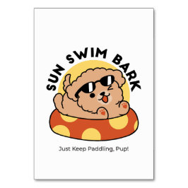 Cool Summer Dog Floating - Schattigee Puppy Pool P Kaart