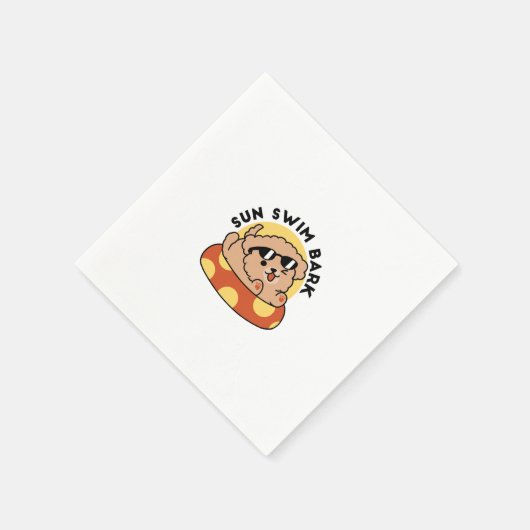 Cool Summer Dog Floating - Schattigee Puppy Pool P Servet (Hoek)