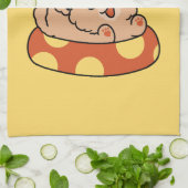 Cool Summer Dog Floating - Schattigee Puppy Pool P Theedoek (Gevouwen)