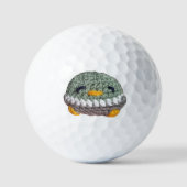 Cool Summer Duck Amigurumi Golf Balls! Golfballen (Voorkant)