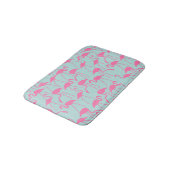 Cool Summer Flamingo patroon Badmat (Gekanteld)