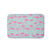 Cool Summer Flamingo patroon Badmat (Voorkant)