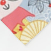 Cool Summer Kat Fleece Deken (Hoek)