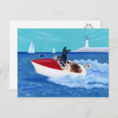 Cool Summer Labradors Briefkaart (Voorkant / Achterkant)