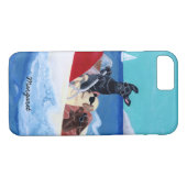 Cool Summer Labradors schilderen Case-Mate iPhone Case (Achterkant (Horizontaal))