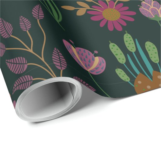 Cool Summer Pattern Cadeaupapier (Rol Hoek)