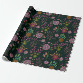 Cool Summer Pattern Cadeaupapier (Uitgerold)