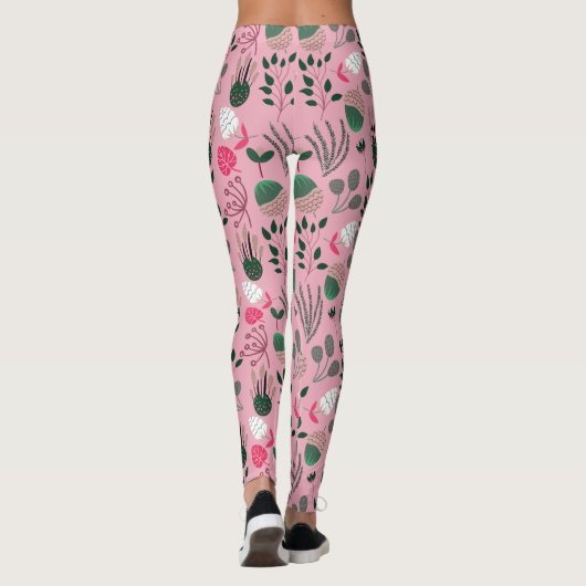 Cool Summer Pattern Leggings (Achterkant)