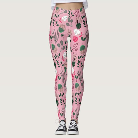 Cool Summer Pattern Leggings (Voorkant)