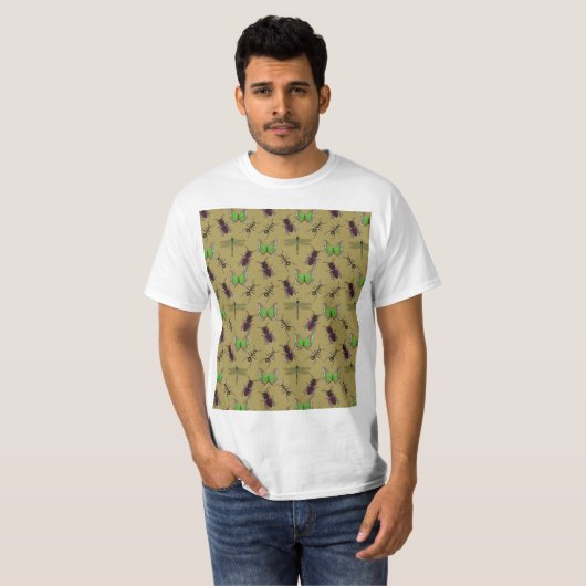 Cool Summer Pattern T-shirt (Voorkant volledig)
