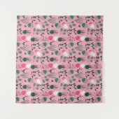 Cool Summer Pattern Wandkleed (Voorkant (horizontaal))