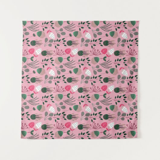 Cool Summer Pattern Wandkleed (Voorkant (horizontaal))