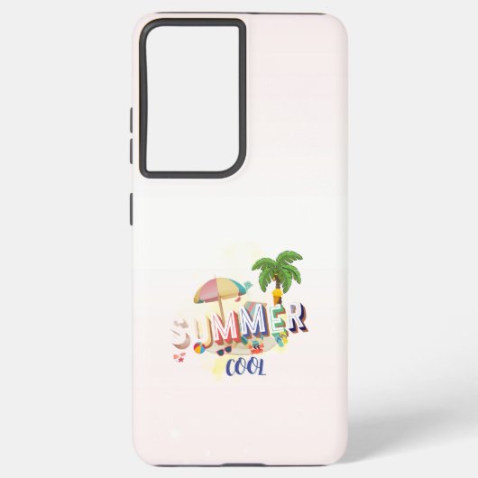 Cool Summer phone case Samsung Galaxy Hoesje (Achterkant)