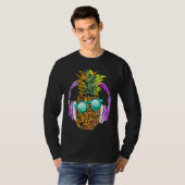 Cool Summer Pineapple Graphic Illustration Outfit T-shirt (Voorkant volledig)