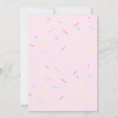 Cool Summer Popsicle verjaardagsuitnodiging Kaart (Achterkant)