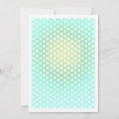 Cool Summer Splash Verjaardag Zwembad Party Uitnod Kaart (Achterkant)