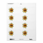 COOL SUMMER SUN ETIKET (Full Sheet)