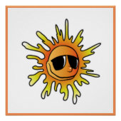 COOL SUMMER SUN PERFECT POSTER (Voorkant)