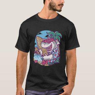 Cool Summer Vacay Haai Kleding Haai Kinder Vrouwen T-shirt