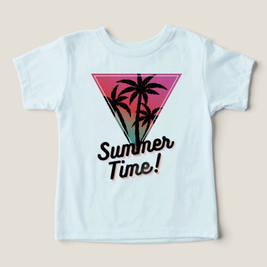 Cool Summer Vibes Shirt (Design voorkant)