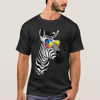 Cool summer zebra t-shirt