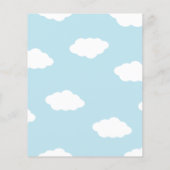 Cool Sun en Rainbow Budget Kinder Afstuderen Invit (Achterkant)