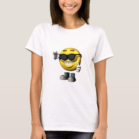Cool Sun Face T-shirt (Voorkant)